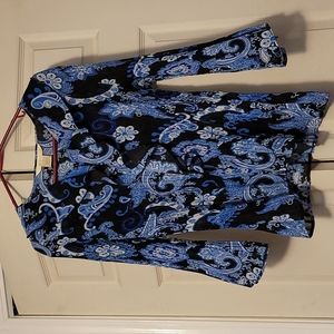 Paisley shirt, large, New York City Design Co